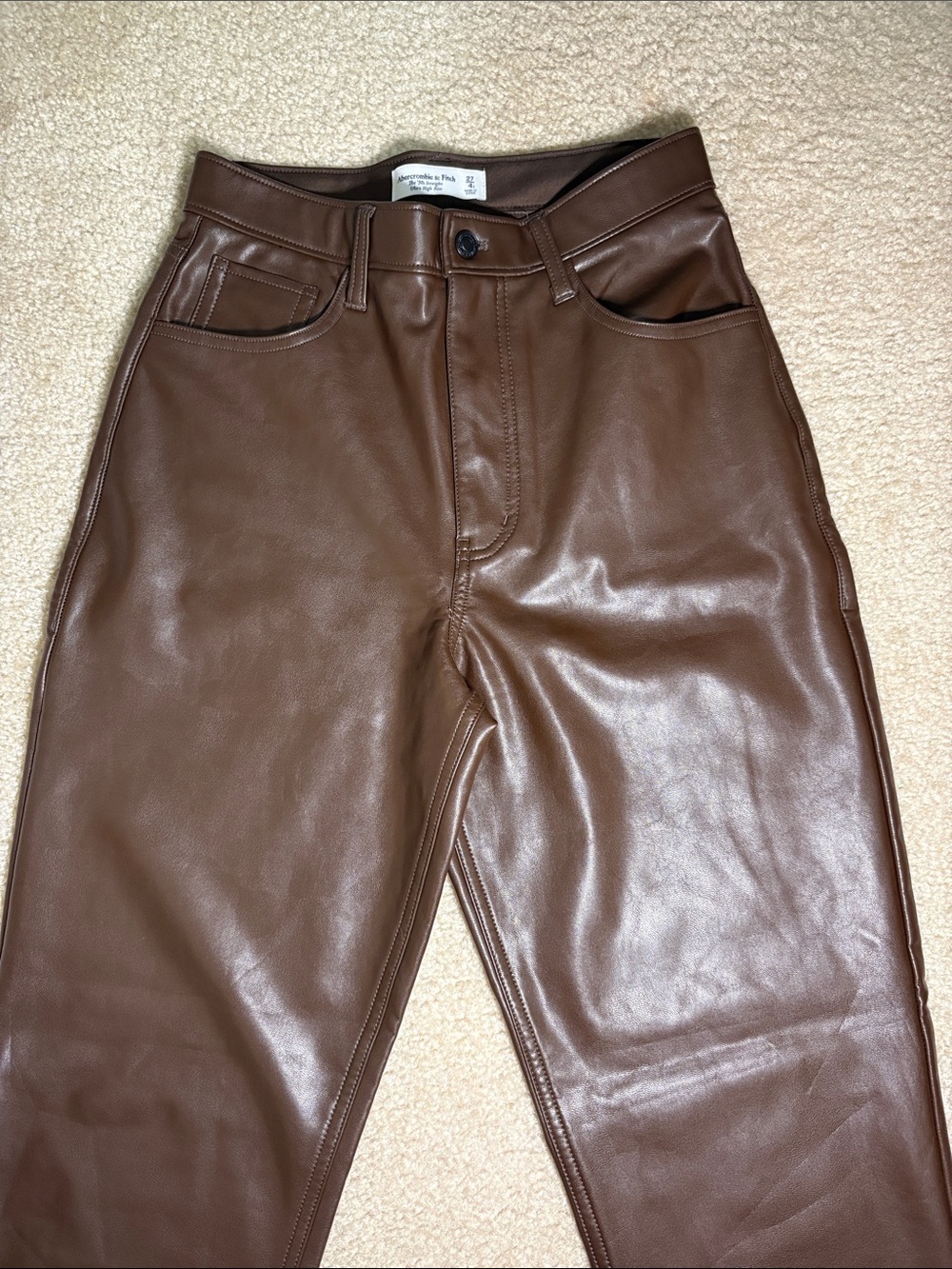 Abercrombie & Fitch Women’s Brown Trousers